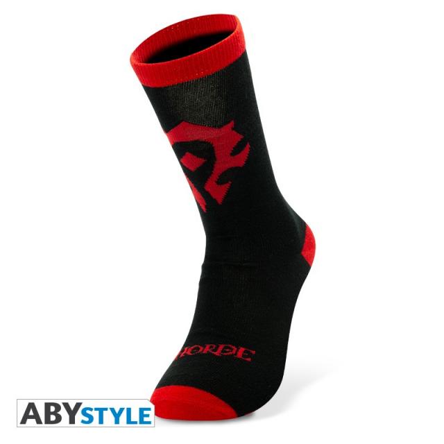 ABYSTYLE WORLD OF WARCRAFT Socks Horde 