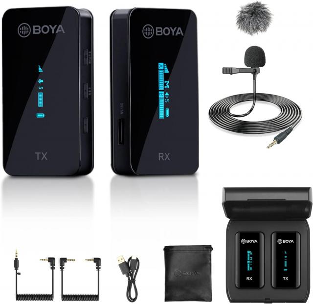 BOYA 2.4GHz Ultra-compact Wireless Microphone System BY-XM6-K1 