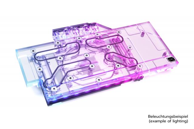 GPU Water Block Alphacool Eisblock Aurora Acryl GPX-N RTX 3090/3080 Gaming/Eagle with Backplate 