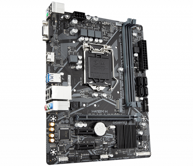 Дънна платка GIGABYTE H410M-H V2, Socket 1200 