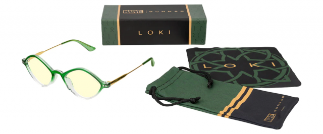 Компютърни очила GUNNAR Loki Asgard Edition - Emerald Gold Amber 