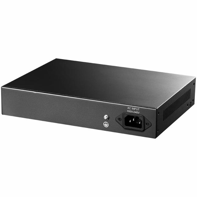 Суич Cudy GS1010PE, 8 портов, 10/100/1000, PoE 120W, 2 x Uplink порта 