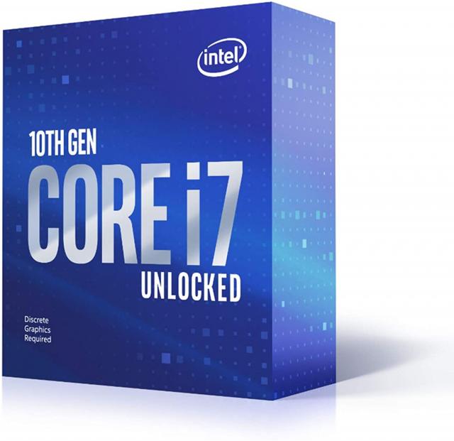 Процесор Intel Comet Lake-S Core I7-10700KF, 8 cores, 3.8Ghz, 16MB, 125W, LGA1200, BOX 