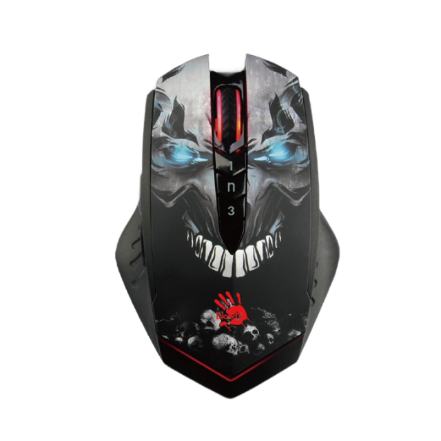 Gaming Mouse Bloody, R80 Plus, Optical, Wireless, 2.4 GHz 