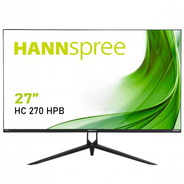 Monitor HANNSPREE HC270 HPBRE9, FHD, Wide, 27 inch, HDMI, D-Sub, Black 