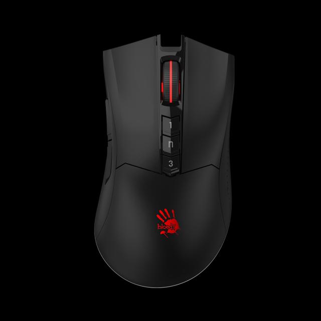 Gaming Mouse Bloody, R90 Plus, Optical, Wireless, 2.4 GHz 