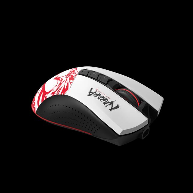 Gaming Mouse Bloody, R90 Plus Naraka, Optical, Wireless, 2.4 GHz 