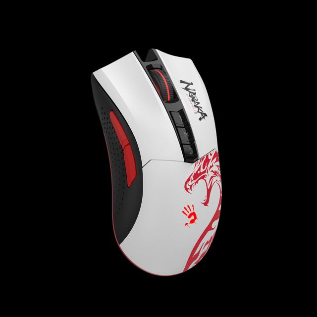 Gaming Mouse Bloody, R90 Plus Naraka, Optical, Wireless, 2.4 GHz 