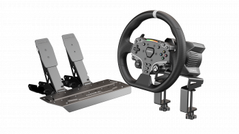 Волан MOZA R3 Bundle R3 Base + ES Wheel + SR-P Lite Double + R3 Table Clamp за PC и Xbox