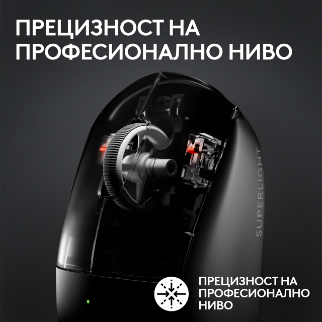 Геймърска мишка Logitech G Pro X Superlight 2 Wireless 