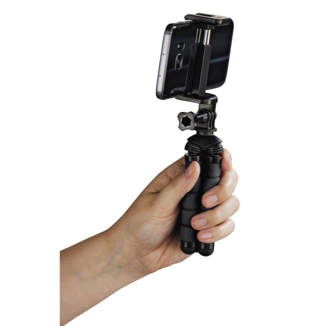 Hama "Flex" Mini-Tripod for Smartphone and GoPro, 14 cm, 04609 
