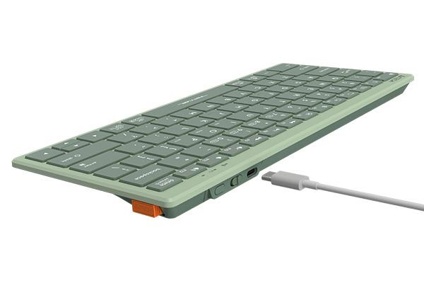 Keyboard FBX51C FSTyler, Bluetooth & 2.4G Wireless, Matcha Green 