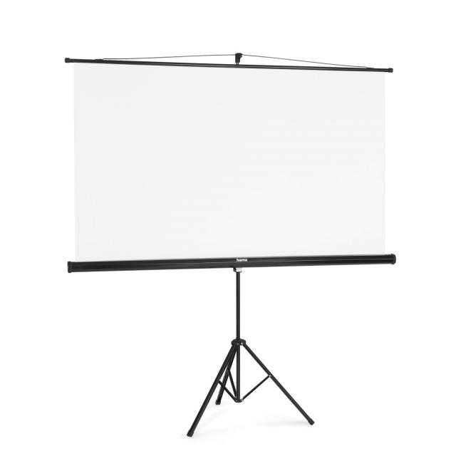 Hama Screen with tripod, 180 x 180 cm, 2-in-1, mobile set, 21573 