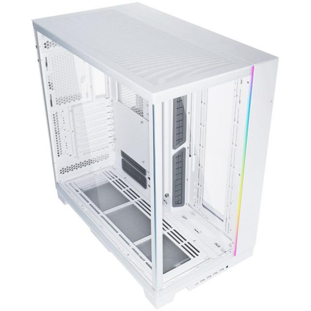 Case Lian Li PC-O11 Dynamic EVO XL Full-Tower, Tempered Glass, White 