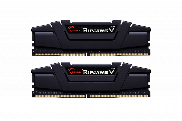 Memory G.SKILL Ripjaws V Black 16GB(2x8GB) DDR4 3600MHz F4-3600C18D-16GVK 