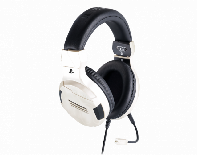 Gaming headset Nacon Bigben PS4 Official Headset V3 White, Microphone, White 