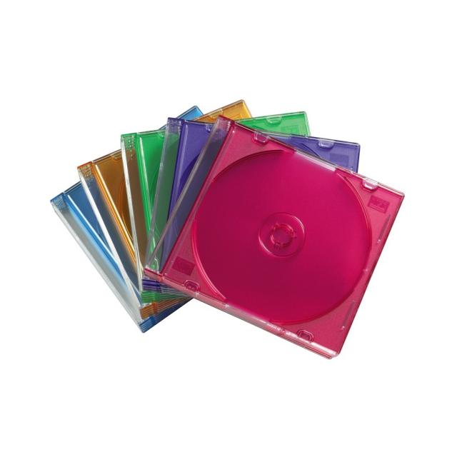 Slim CD кутийки за дискове Hama, опаковка от 25 бр, 51166 