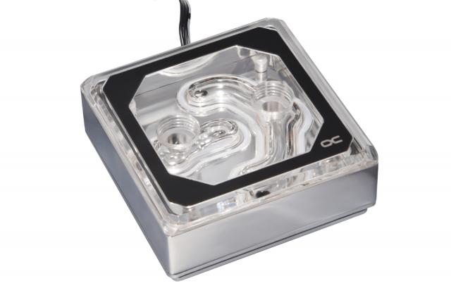 CPU Water Block Alphacool Eisblock XPX Aurora Edge - Acryl Chrome Digital RGB 