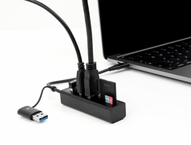 USB Hub, 3 Port, DELOCK-63859 
