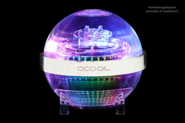 Alphacool Eisball Digital RGB - Acryl (D5/VPP Ready) 