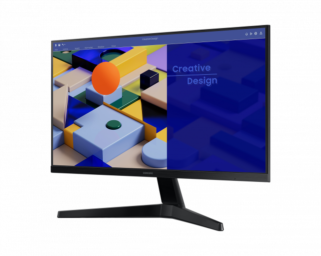 Монитор Samsung LS24C310EAU 24" IPS, Full HD (1920x1080) 75 Hz, HDMI, VGA, AMD FreeSync 