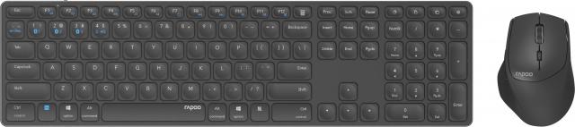 Комплект клавиатура и мишка RAPOO 9800M 