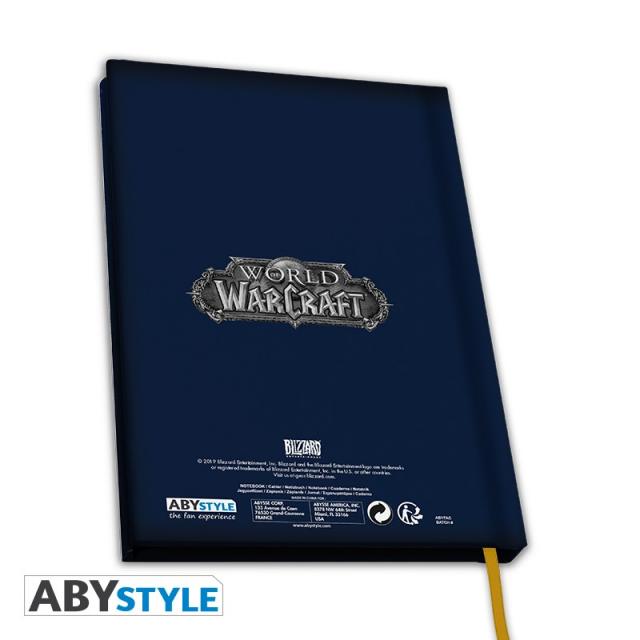 ABYSTYLE WORLD OF WARCRAFT Notebook Alliance A5 