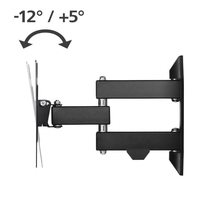 Hama TV Wall Bracket, Swivel, Tilt, Pull-out, 122 cm (48"), 220822  