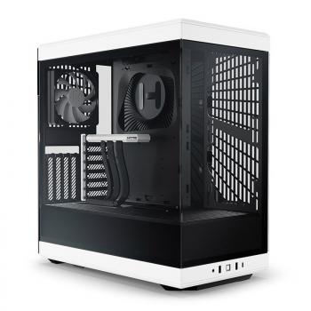 Case HYTE Y40 Tempered Glass, Mid-Tower, White and Black