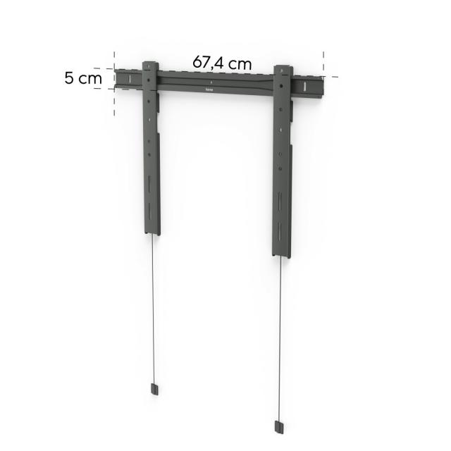 HAMA FIX "Ultraslim" TV Wall Bracket, 229 cm (90"), HAMA-118080 