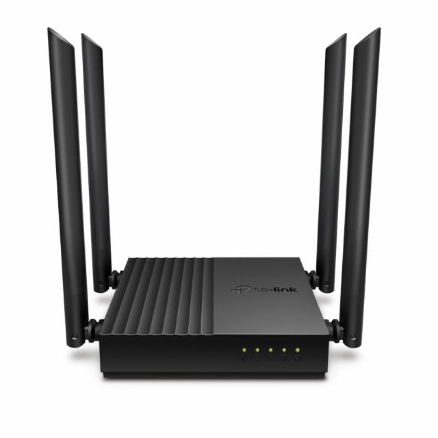 Безжичен двулентов TP-Link Archer C64, 2.4/5 GHz, 400 - 867 Mbps, Gigabit 