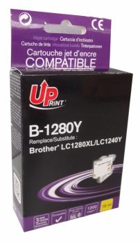 Ink cartridge UPRINT LC1280XL/1240 BROTHER, Yellow