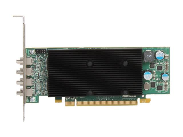 Видео карта MATROX M9148-E1024LAF LP PCIe x16, 4 x mini DP 