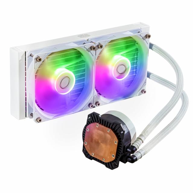 Охладител за процесор Cooler Master ML240L Core ARGB White 