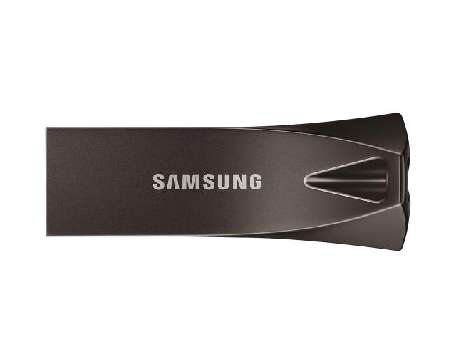 USB памет Samsung BAR Plus, 128GB, USB-A, Titanium Gray 