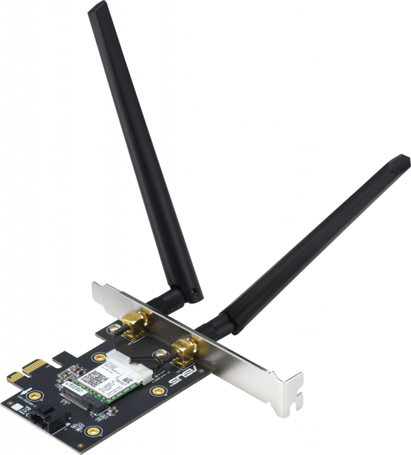ASUS PCE-AX3000, AX3000 Dual Band PCI-E, WiFi 6 (802.11ax) 