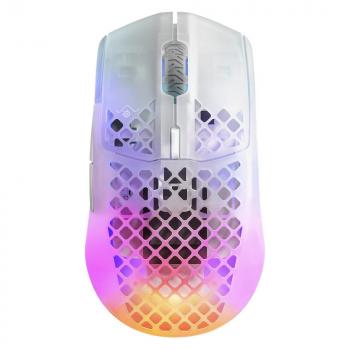 Gaming Mouse SteelSeries, Aerox 3 Wireless (2022) Ghost, Optical, Wireless, USB