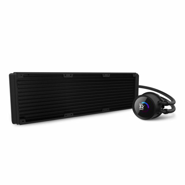 AIO Liquid Cooler NZXT Kraken 360 RGB Black, LCD Display 