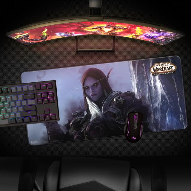 Геймърски пад World of WarCraft Shadowlands - Sylvanas, XL 