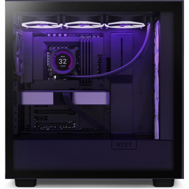 Кутия NZXT H7 Flow Matte Black 