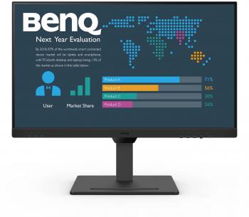 Монитор BenQ BL2790QT, 27 inch, IPS QHD, DisplayPort, HDMI, USB-C, Черен