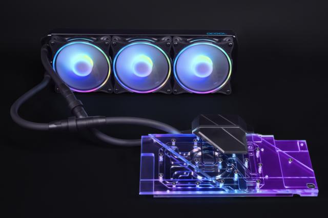 Система с водно охлаждане Alphacool Eiswolf 2 AIO - 360mm Radeon RX 6800/6800XT Strix/TUF with Backplate 