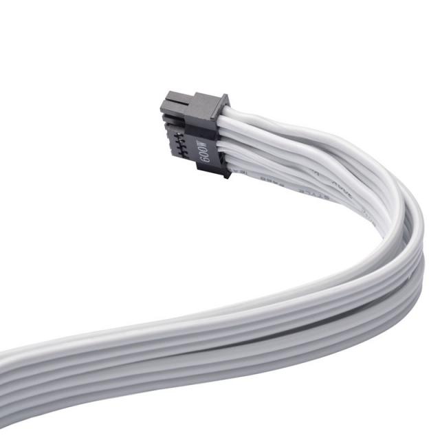 Power supply cable Phanteks 12VHPWR към 2x8Pin PCI-E, White 