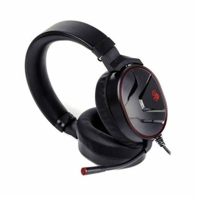 Gaming Earphone A4TECH Bloody G600I, Microphone,black and red 