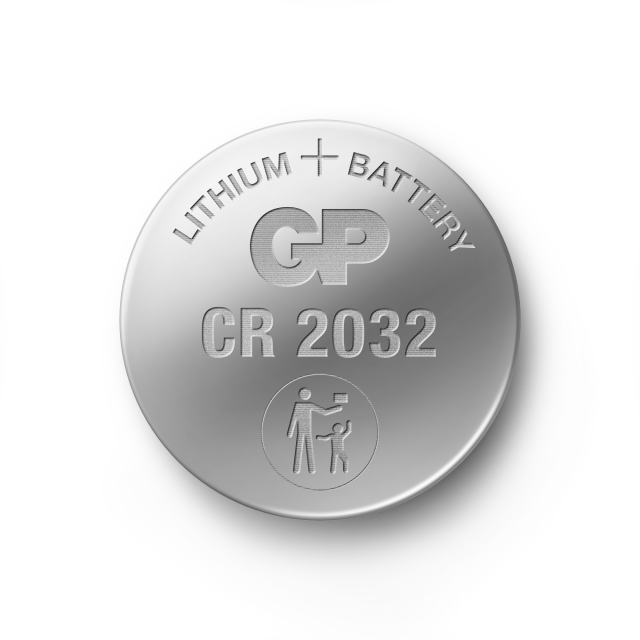 Lithium Button Battery GP  CR2032 3V 4 pcs in blister /price for 4 battery/  GP 