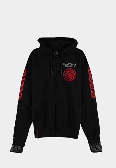 Суичър DIFUZED GOT - House Of The Dragon - Men's Hero Item Zipper, M 