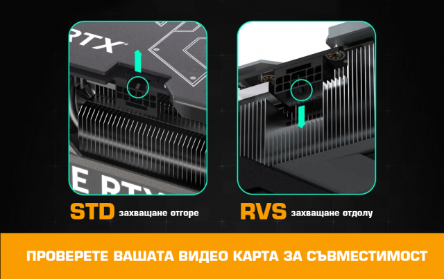 EZDIY-FAB адаптер за видеокарта 12VHPWR 600W - RVS 90° Black 