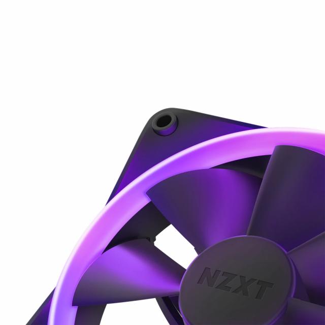 NZXT F140 Black RGB Triple Pack & Controller 