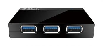 USB Hub, 4 port, D-LINK-DUB-1340-E