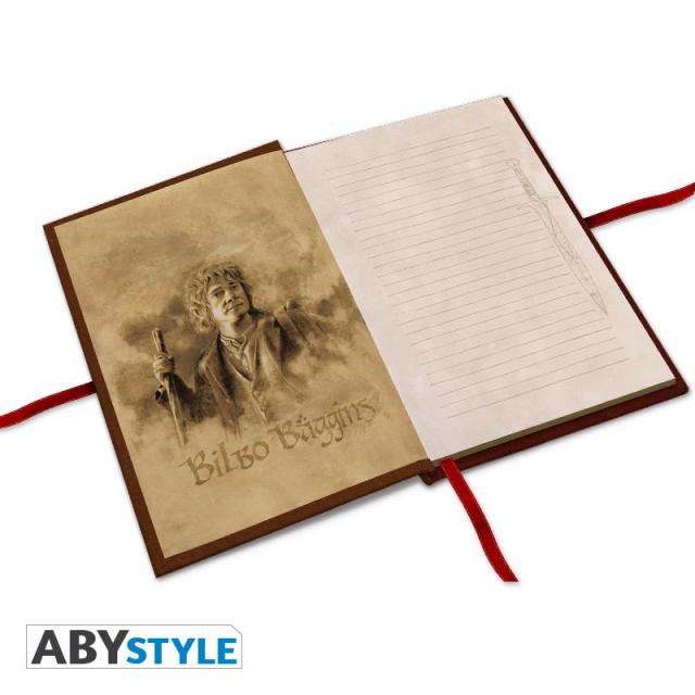 Тефтер ABYSTYLE THE HOBBIT Premium Bilbo Baggins A5 